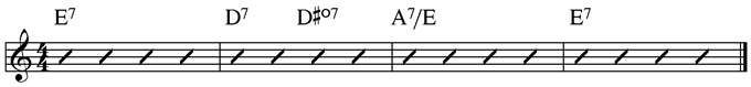 Basic Blues Subs Example 4